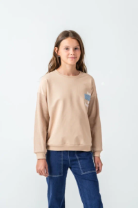 SWEAT 9-10-11-12 YAŞ 12562 KIZ KIZ İKİİP RİCKH YOUNG AND PRETTY TEK SWEAT