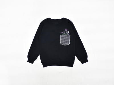 SWEAT 9-10-11-12 YAŞ 2220  KIZ CEPLİ