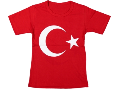 TİŞÖRT 13-14-15-16Y BAYRAKLI KISA KOL