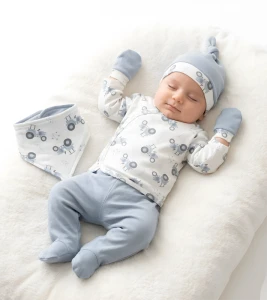 ZIBIN 1-3 AY 5008 ERKEK TRAKTÖR BASKILI 5'Lİ ZIBIN SETİ