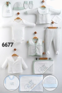 ZIBIN 1-3 AY 6677 ERKEK PRİNCE 10LU SET