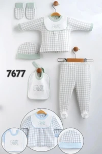 ZIBIN 1-3 AY 7677 ERKEK PRİNCE 5Lİ SET