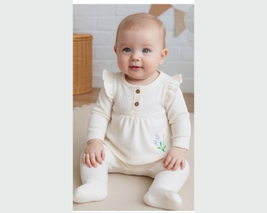 ZIBIN 1-6 AY 2288 KIZ FIRFIRLI KIZ İKİLİ TAKIM