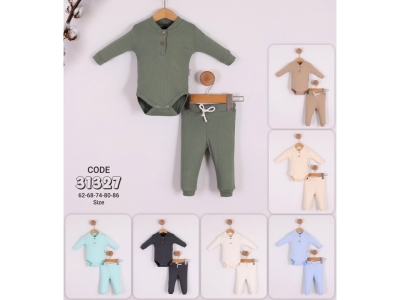BADİLİ TK 3-6-9-12 AY 31327 UNISEX UZUN KOL TAKIM