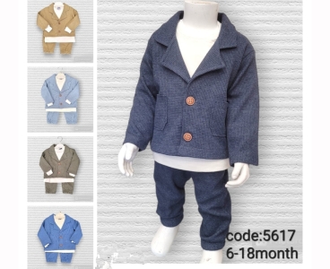 BEBE TK 6-9-12-18 AY 5617 ERKEK CEKETLİ WFFL ÜÇLÜ TK